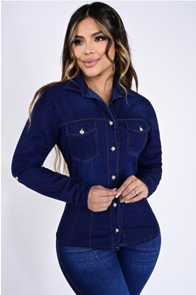 Blusa Para Dama En Jean H167