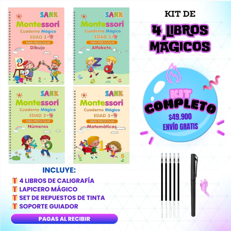 KITS MÁGICOS DE CALIGRAFÍA